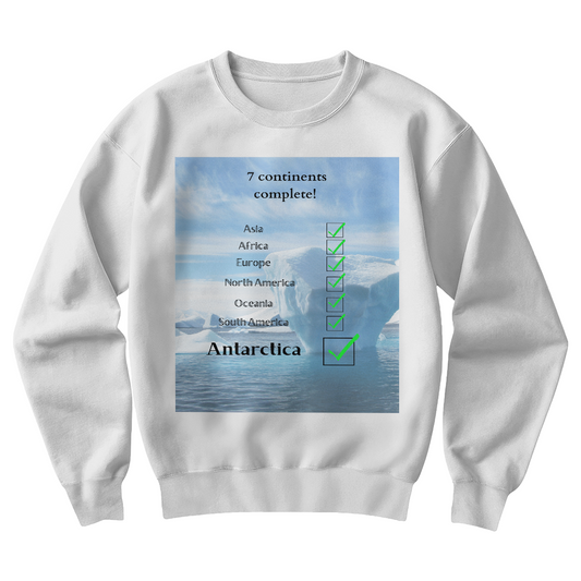 Antarctic Attire: All Continents Complete Sweatshirt