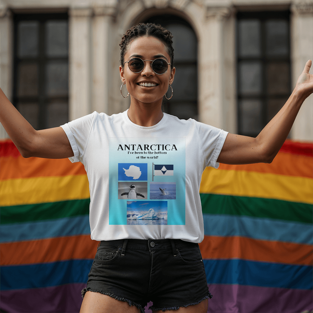 Antarctic Attire: Antarctica All The Way Tee