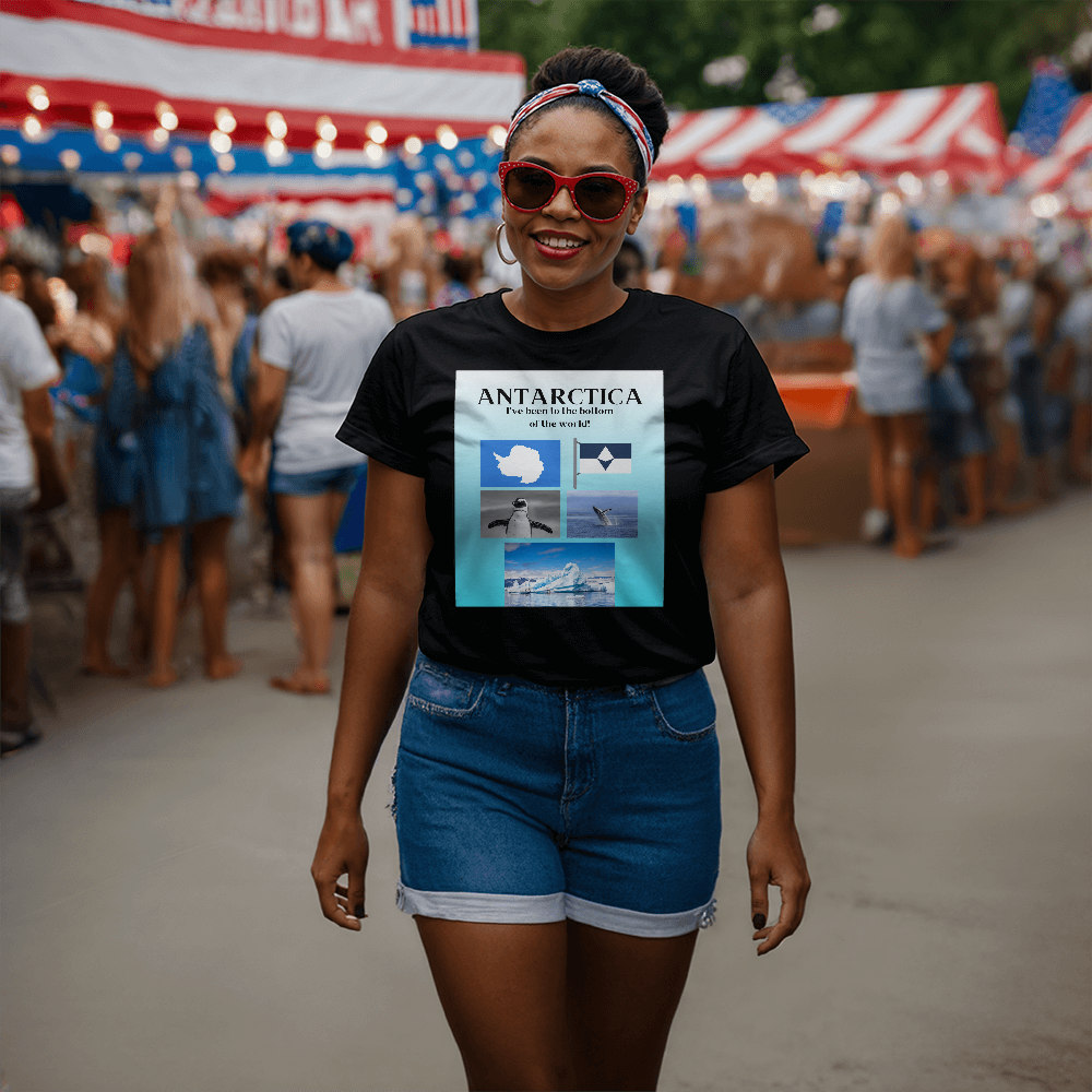 Antarctic Attire: Antarctica All The Way Tee